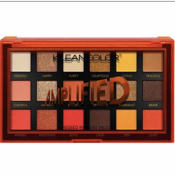KleanColor Amplified Cocktail Party Pressed Pigment Palette 18 gorgeous Shades - Picture 2 of 4